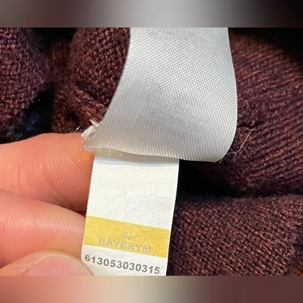 Dockers Sweater Mens Small Grey Blue Diamond Pattern Long Sleeve‎ Pullover